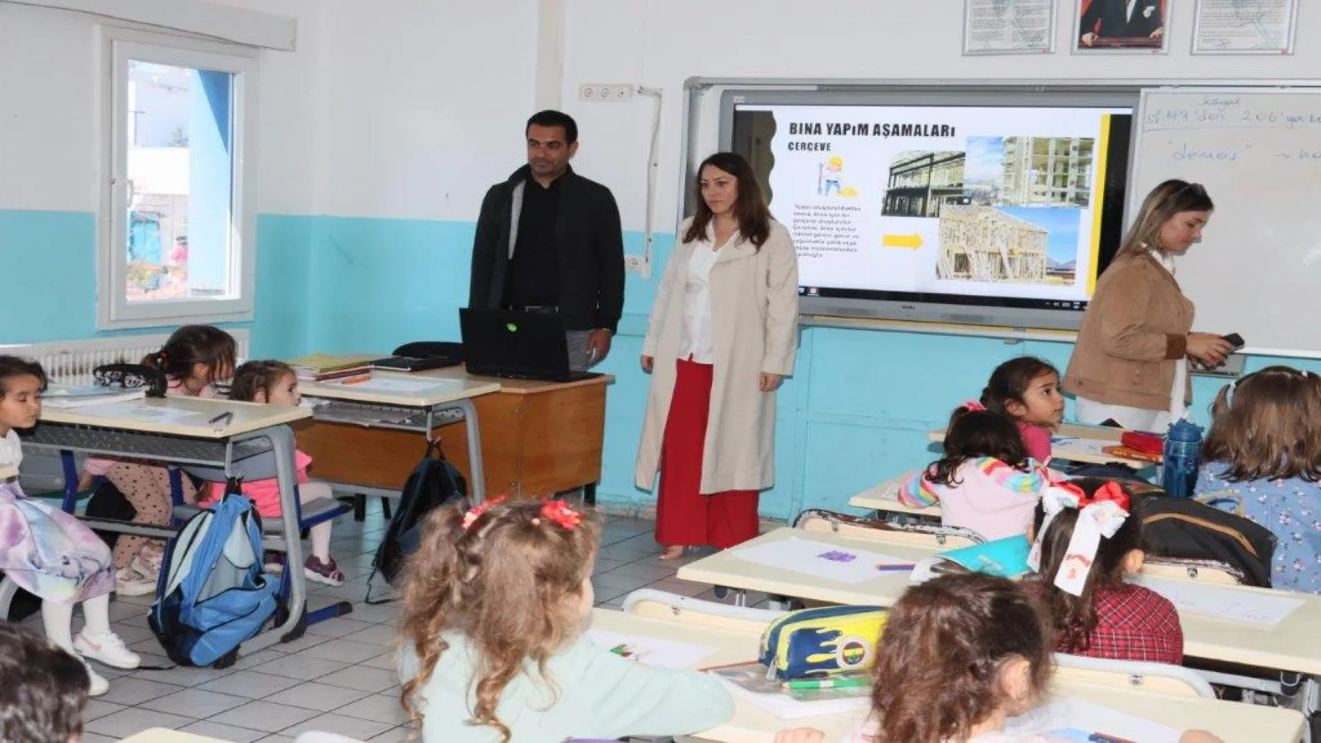 Öğrencilere Güvenli Binalar Anlatıldı